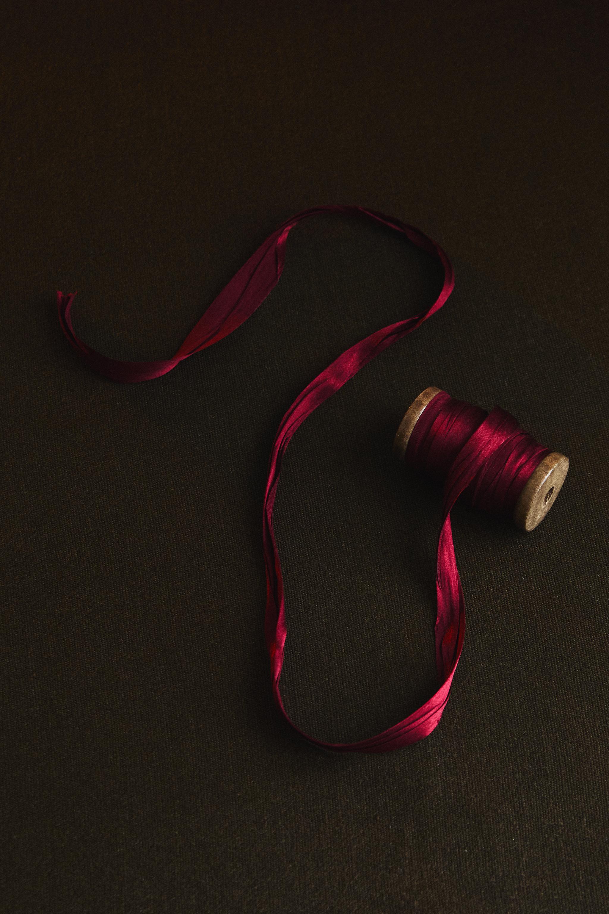 RUBAN CADEAUX SOIE NOËL